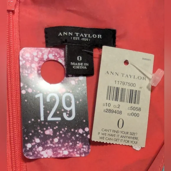 Ann Taylor Pink Floral Dress - Picture 9 of 9